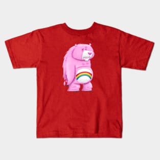 80s toys - Couldn't Care Less Bear Kids T-Shirt